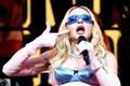 Madonna performs during a surprise concert in New York City