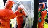German emergency services exercise for chemical, biological, radiological and nuclear incidents in Cologne