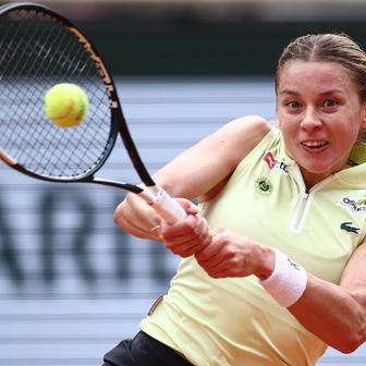 Maja Chwaliňská ve finále French Open 2026