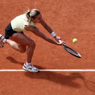 Maja Chwaliňská ve finále French Open 2026