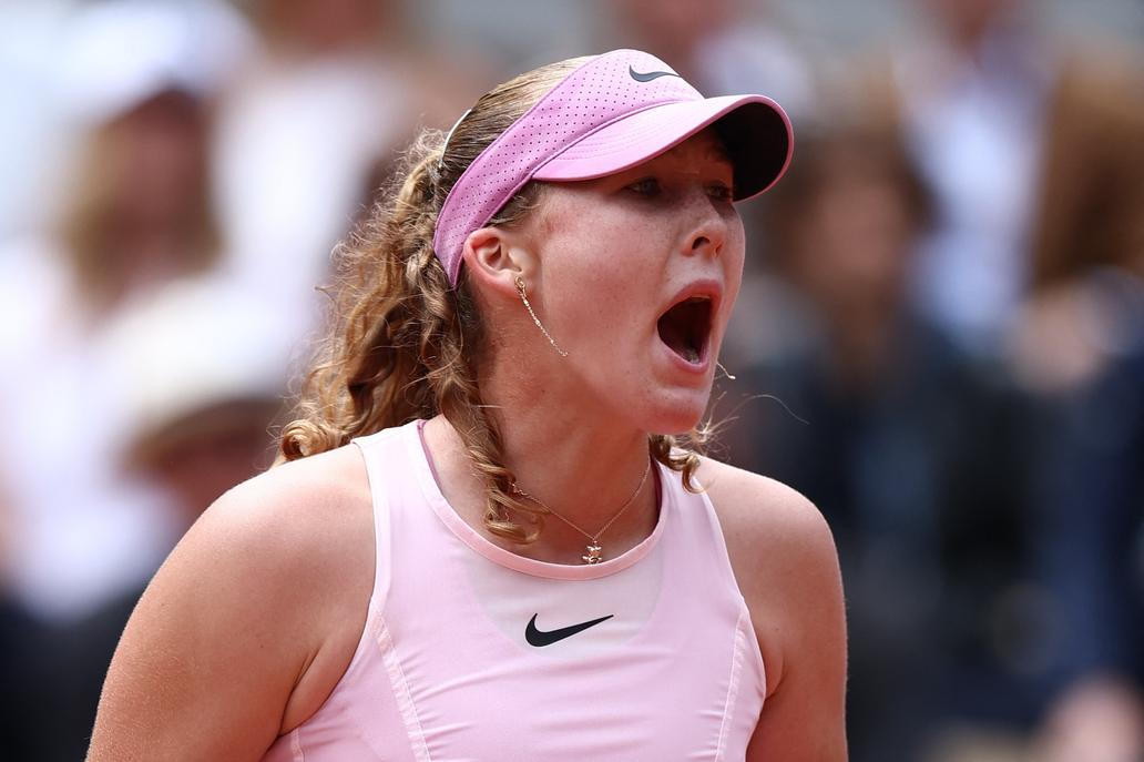 Mirra Andrejevová  ve finále French Open 2026