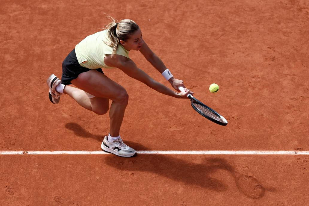 Maja Chwaliňská ve finále French Open 2026