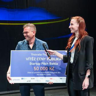 Vítěz ceny publika - startup Flotier