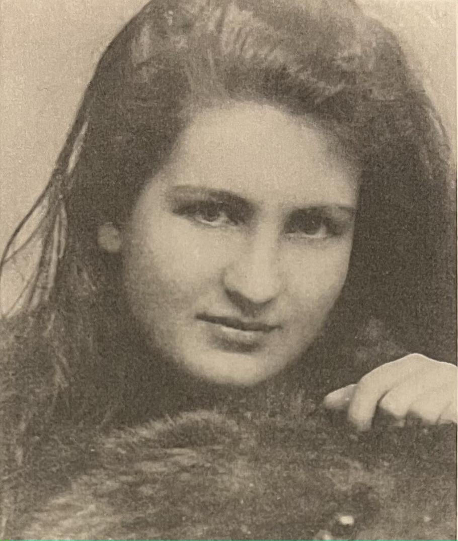Dvacetiletá Alma Schindlerová, později provdaná Mahlerová, v roce 1899.
