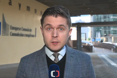 Evropský reportér ČT Petr Obrovský v ranním vysílání, 10. června 2026.