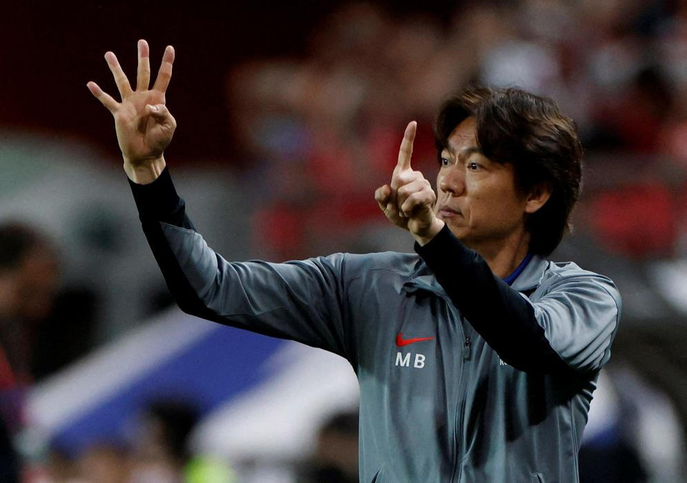 Korejský trenér Hong Mjong-po
