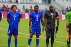 Fotbalisté Haiti v „problematických“ dresech během přípravy před MS 2026