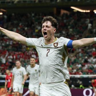 Ladislav Krejčí slaví gól v zápase MS 2026 Česko - Korea.
