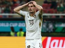 Zklamaný Michal Sadílek po zápase MS 2026 Česko - Korea