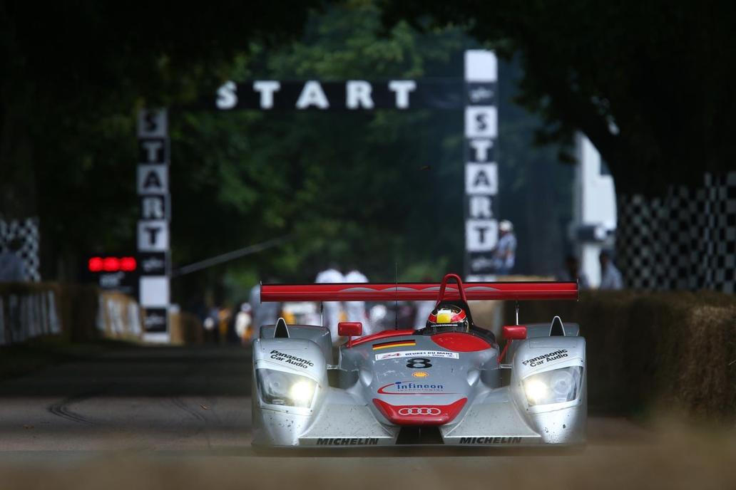Goodwood Festival of Speed 2017: Tom Kristensen, Audi R8