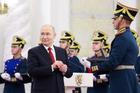 Russia's President Putin attends award ceremony in Moscow