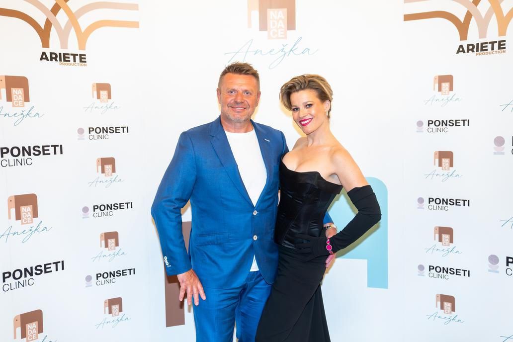 Michaela Štiková s manželem Jiřím