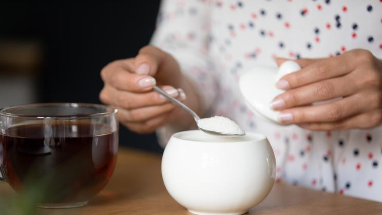 Just,One,Teaspoon,Is,Enough.,Close,Up,Cropped,Shot,Of
