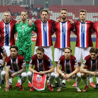 Norové před utkáním kvalifikace MS 2026 proti Izraeli