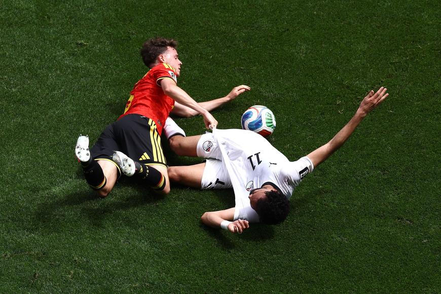 Míč posílali do sítě jen Egypťané, přesto má Belgie bod za remízu