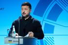 Ukrajinský prezident Volodymyr Zelenskyj.