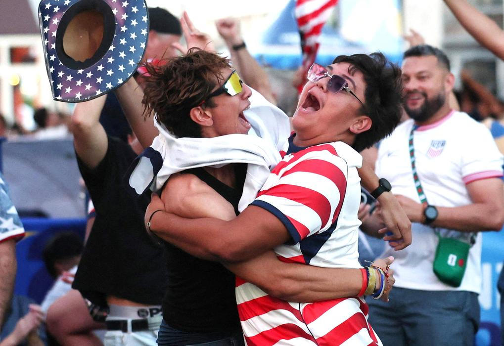FIFA World Cup 2026 - USA v Paraguay - Fans gather in Houston
