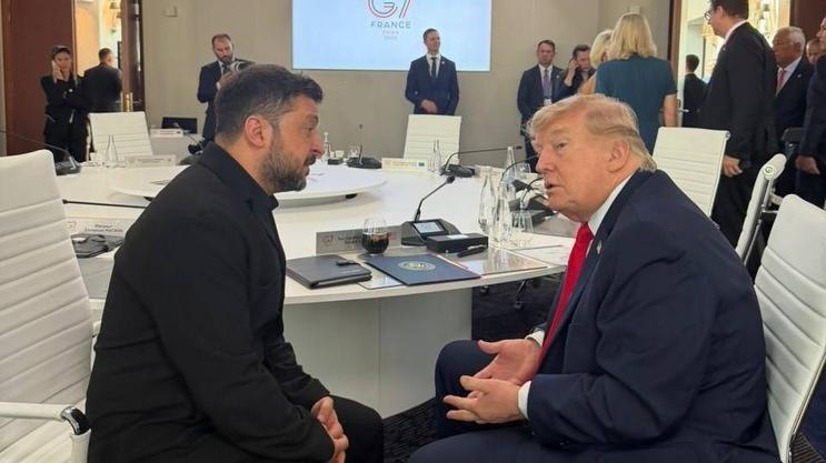 „Je vždy důležité sladit naše postoje," poznamenal Zelenskyj v příspěvku na sociální síti X.