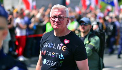 Warsaw, Poland. 25.05.2025. The Great March of Patriots by Rafal Trzaskowski. Hundreds of thousands march to show support for democracy. March