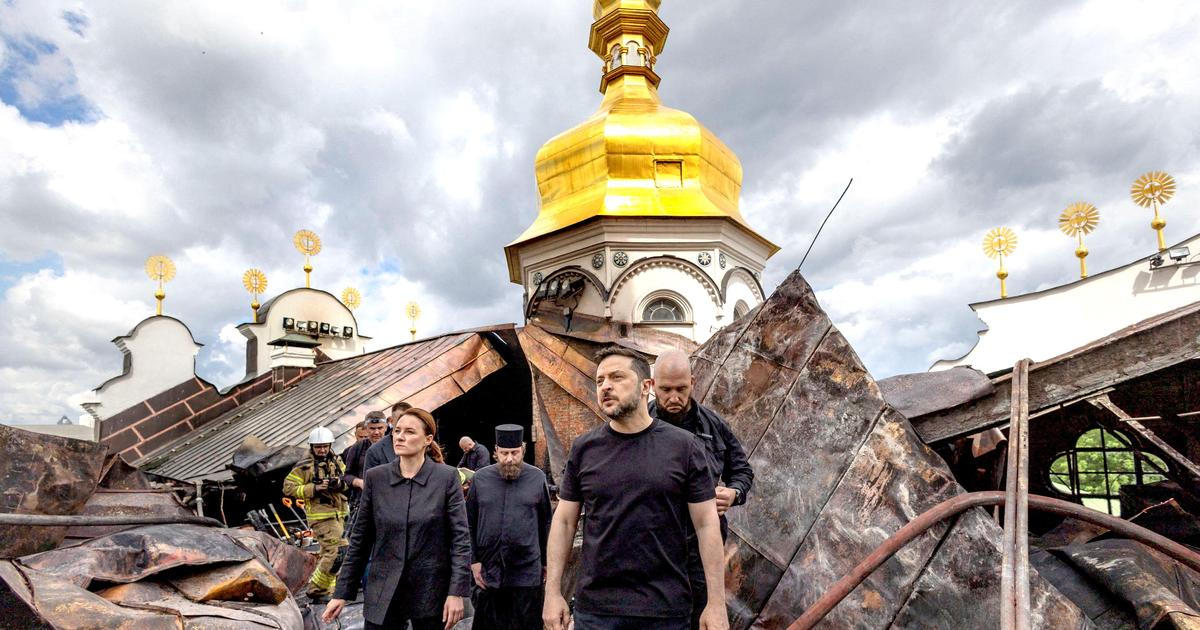 „Monastýr musí žít.“ Oprava vybombardovaného kyjevského kláštera potrvá dva roky