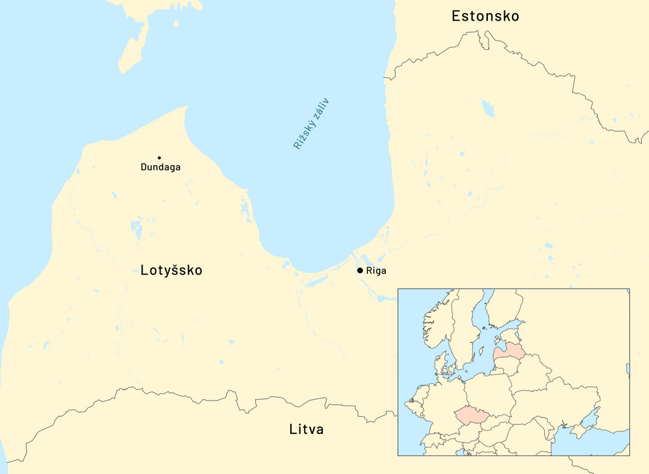 Dundaga, Lotyšsko