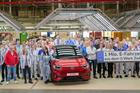 Výroba modelů Volkswagen ve Cvikově, ilustrační foto.