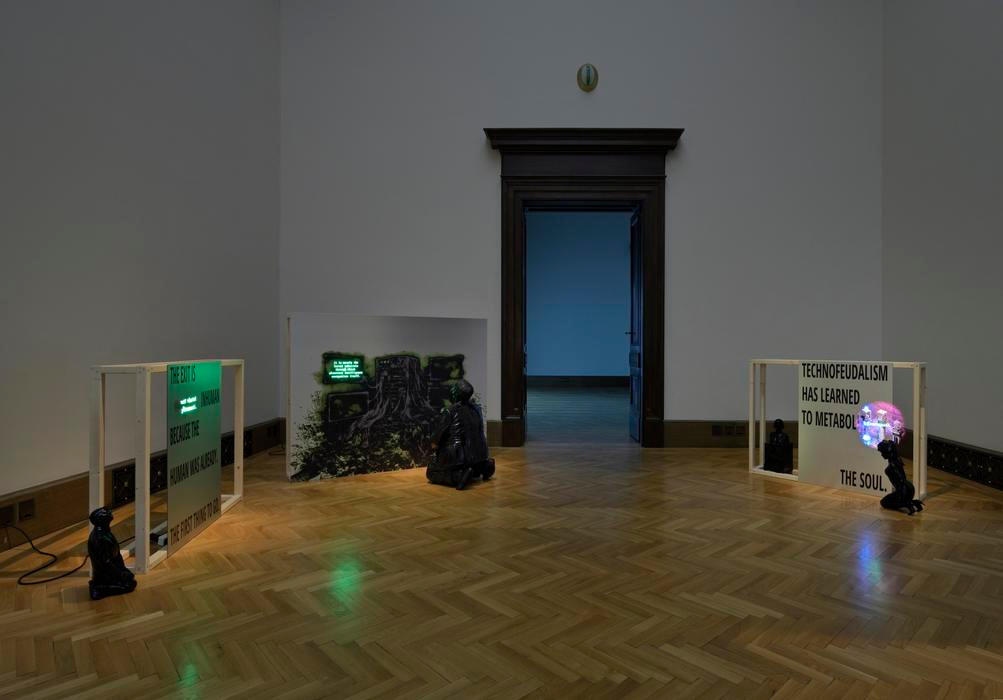 Výstava Data and the Sovereign v Galerii Rudolfinum.