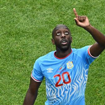 Yoane Wissa v zápase DR Kongo - Portugalsko na MS 2026