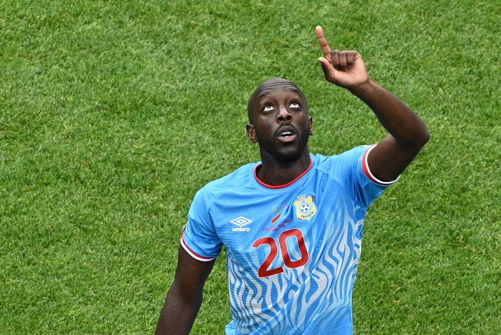 Yoane Wissa v zápase DR Kongo - Portugalsko na MS 2026
