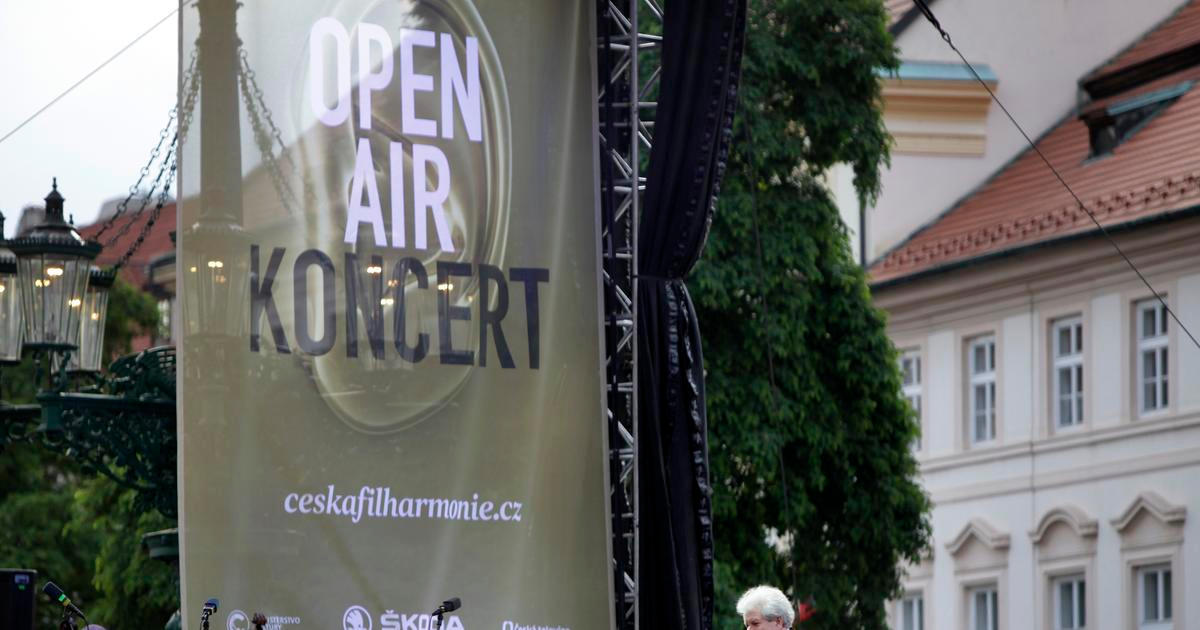 Česká filharmonie uzavře sezonu open airem, zahraje Gershwina i Dvořáka