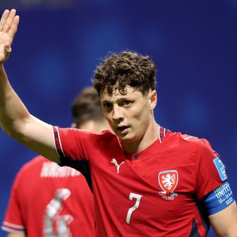 Ladislav Krejčí v zápase Česko - JAR na MS 2026