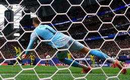 Matěj Kovář inkasuje gól z penalty v zápase Česko - JAR na MS 2026.