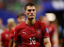 Český útočník Patrik Schick po prohře s JAR na fotbalovém MS 2026