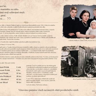 Infotabuli o vraždě tří dětí i tom, co jí předcházelo, letos na místo jejich popravy a hrobu v jednom umístil spolek Budíček, jehož je David Šebesta členem.