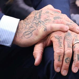 David Beckham unveils his star on the Hollywood Walk of Fame in Los Angeles, California