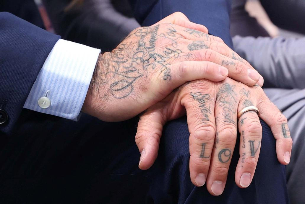 David Beckham unveils his star on the Hollywood Walk of Fame in Los Angeles, California