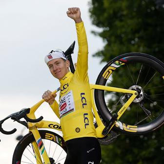 Tadej Pogačar na Tour de France 2025