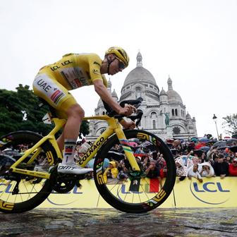 Tadej Pogačar na Tour de France 2025