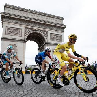Tadej Pogačar na Tour de France 2025