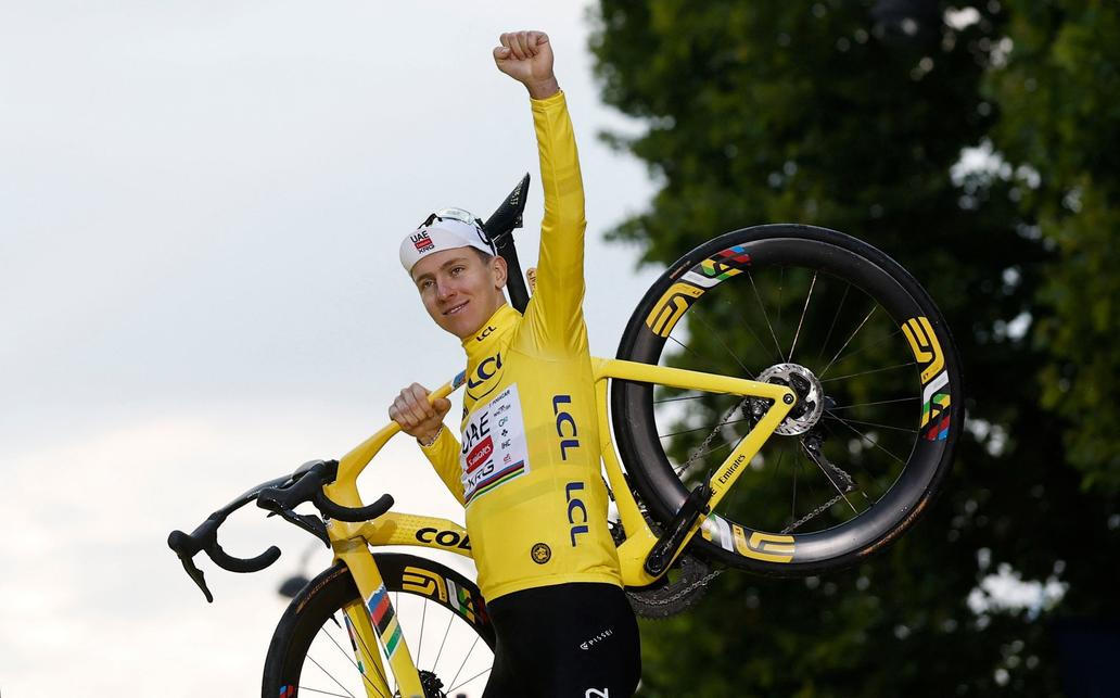 Tadej Pogačar na Tour de France 2025