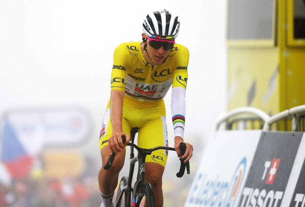 Tadej Pogačar na Tour de France 2025