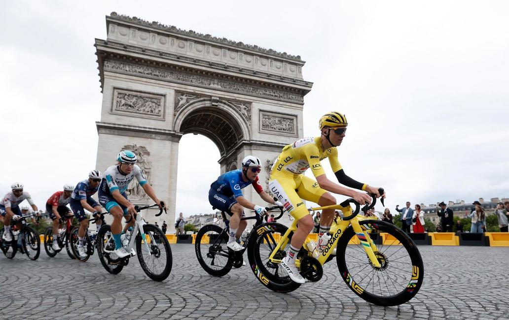 Tadej Pogačar na Tour de France 2025