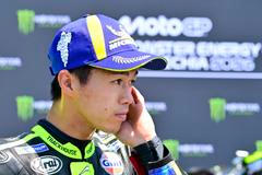 Vítěz kvalifikace Velké ceny České republiky MotoGP Ai Ogura z Trackhouse MotoGP Teamu
