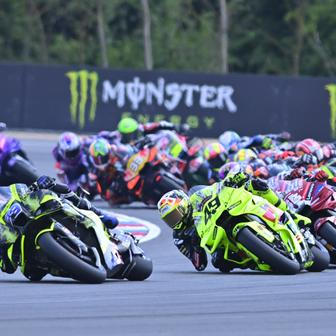 Start závodu MotoGP v Brně 2026
