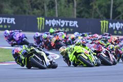 Start závodu MotoGP v Brně 2026