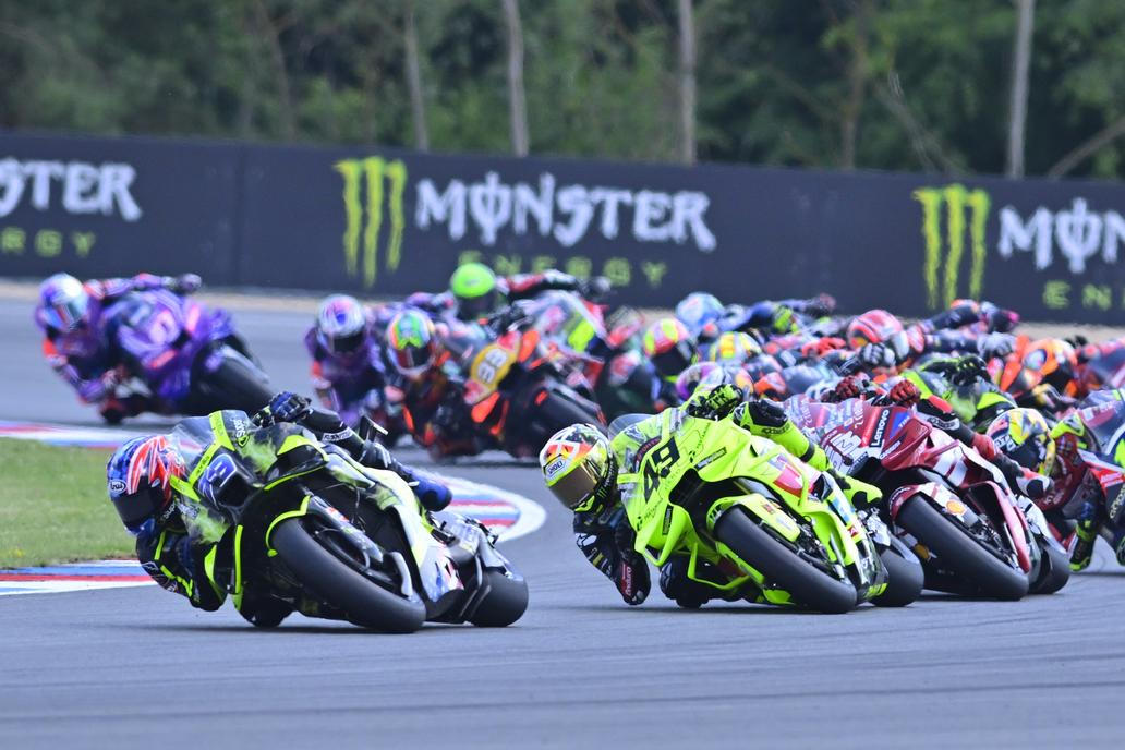 Start závodu MotoGP v Brně 2026