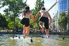 France Exteme Weather Heat