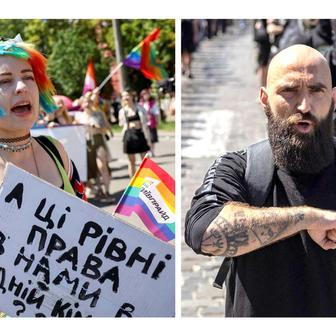 Účastníci Kyiv Pride dávají hlasitě najevo, že ani válka debatu o právech menšin neumlčela.
