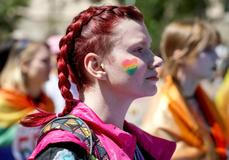 Equality March organized by the LGBT+ community in Kyiv