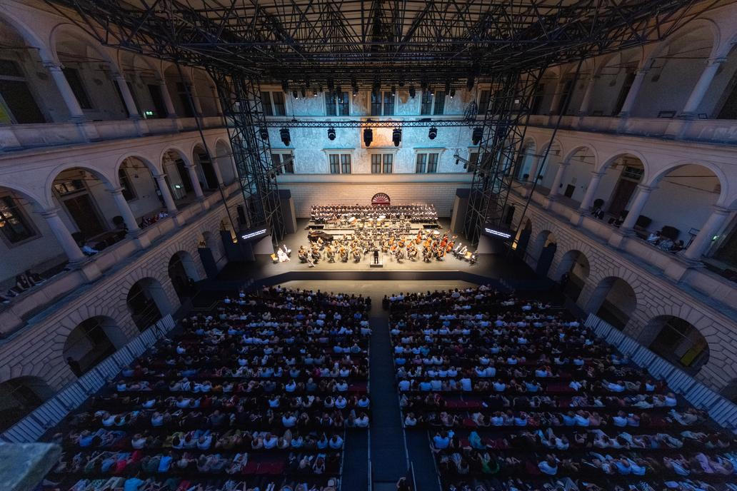 Uvedení opery Mariken z Nimégue na festivalu Smetanova Litomyšl.